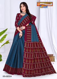 Diamond Pattern Pallu