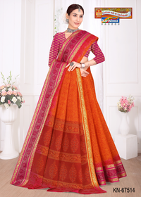 Orange and Red
