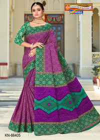 Bandhani Diamond Pallu