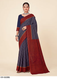 Blue & Maroon