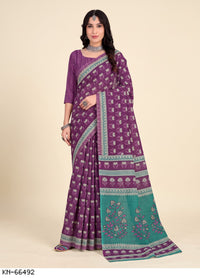 Purple and Turquoise