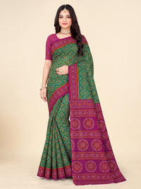 Diamond Bandhani Floral